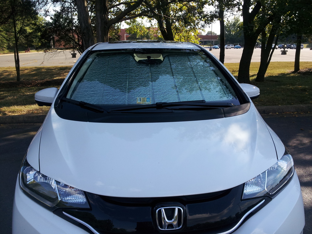 Details about   Custom Fit Re-Enforced Layer Car Windshield SunShade for Honda Fit 2007-2014
