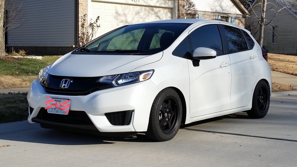 LX 6spd Lowered on D2 s Unofficial Honda FIT Forums