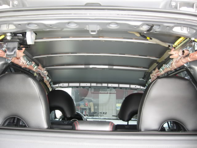 Wrapped the headliner - Page 2 - Unofficial Honda FIT Forums
