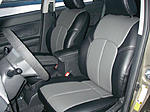 Clazzio Seat Cover for Honda Fit-fit2011_blackouter_grayinsert.jpg