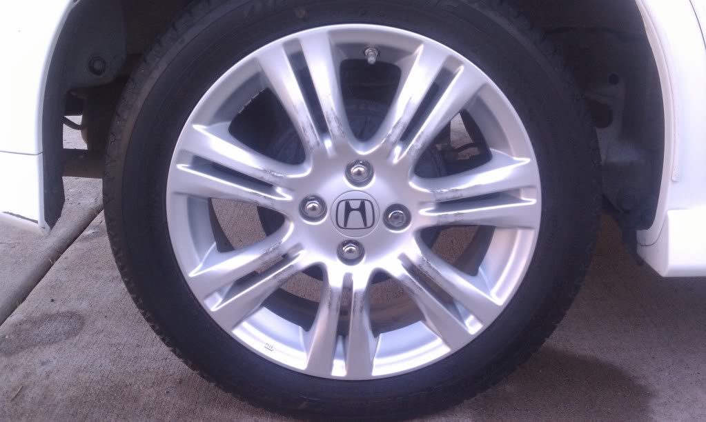 FS: Honda Fit Sport 16" wheels and Bridgestone tires 35kmi ...